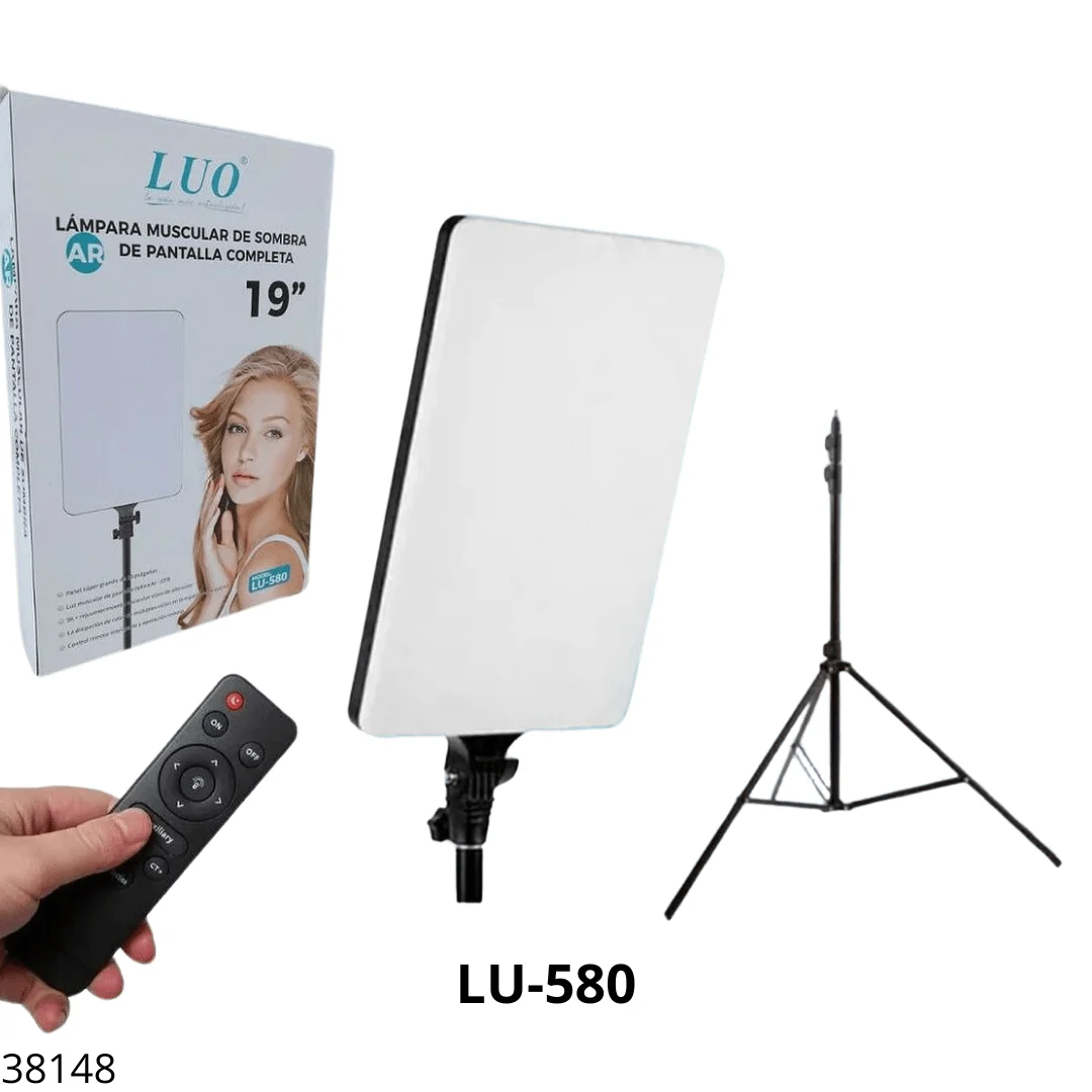 LAMPARA LED PANTALLA COMPLETA (PANEL) LUO LU-580